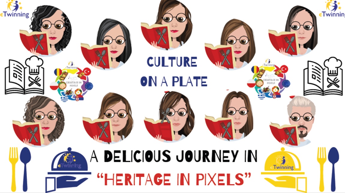 Heritage in Pixels eTwinning projemizin final etkinliği 